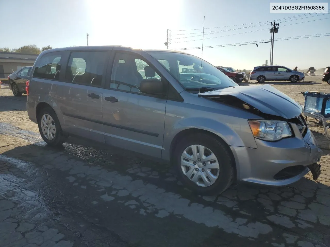 2015 Dodge Grand Caravan Se VIN: 2C4RDGBG2FR608356 Lot: 75845304