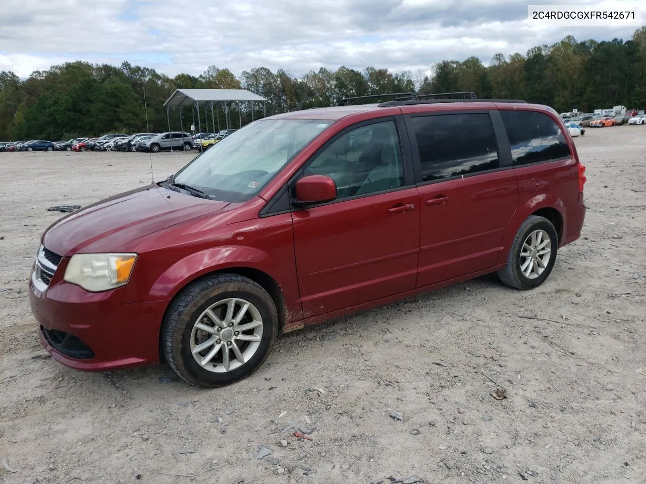 2015 Dodge Grand Caravan Sxt VIN: 2C4RDGCGXFR542671 Lot: 76011204