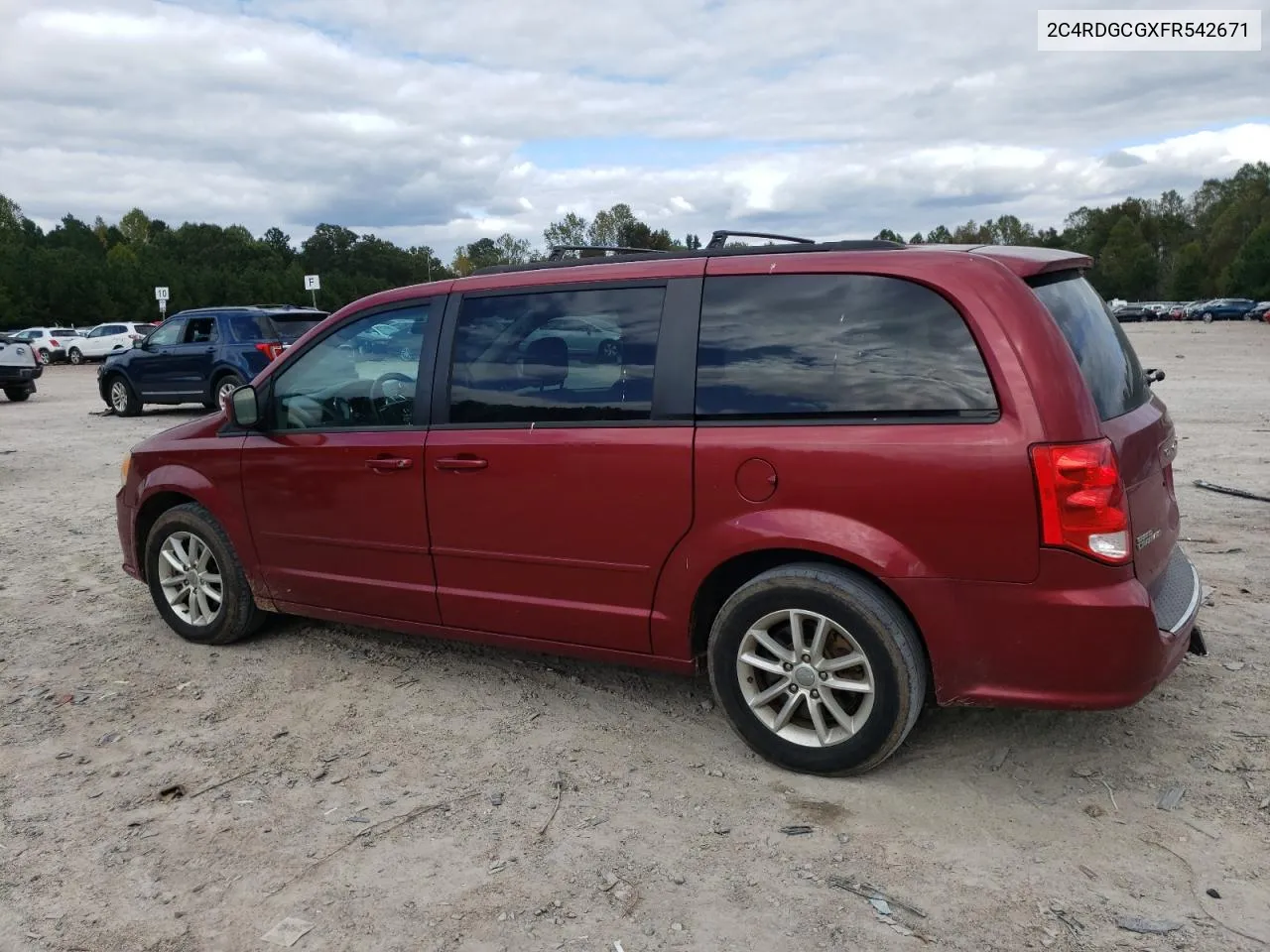 2015 Dodge Grand Caravan Sxt VIN: 2C4RDGCGXFR542671 Lot: 76011204