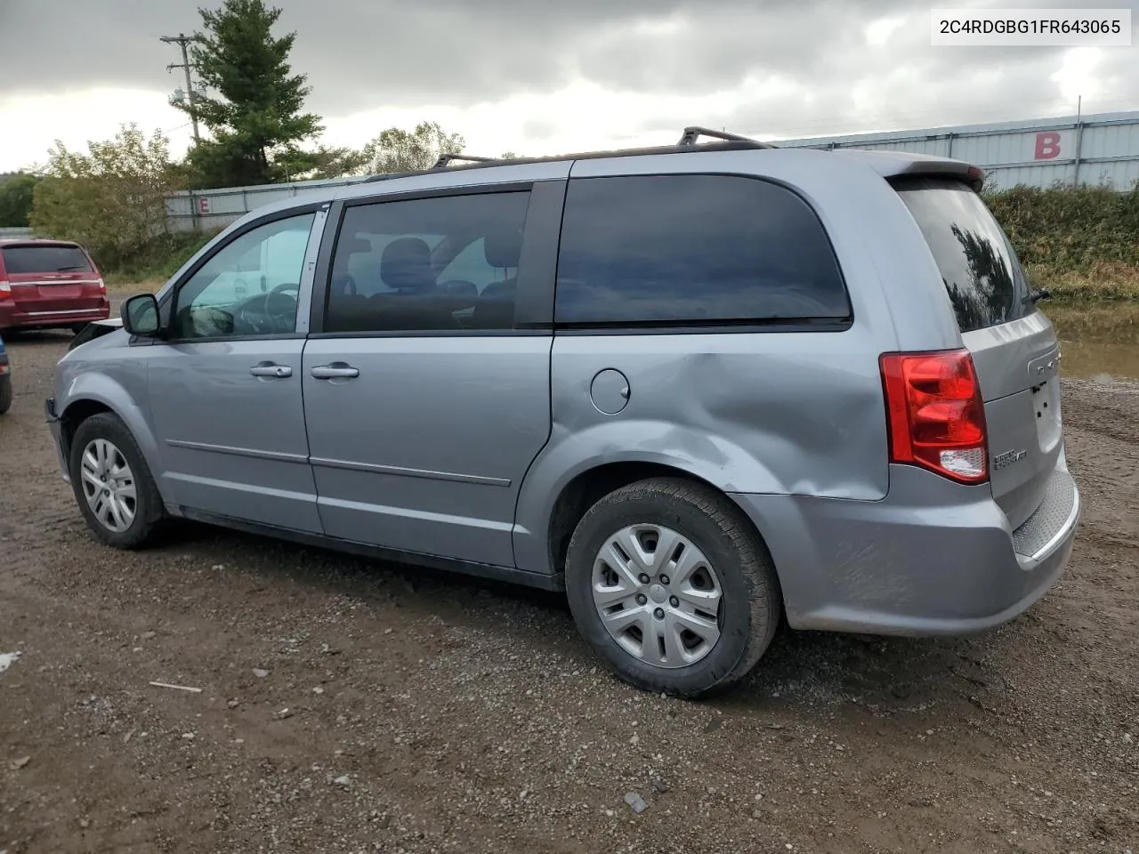 2C4RDGBG1FR643065 2015 Dodge Grand Caravan Se