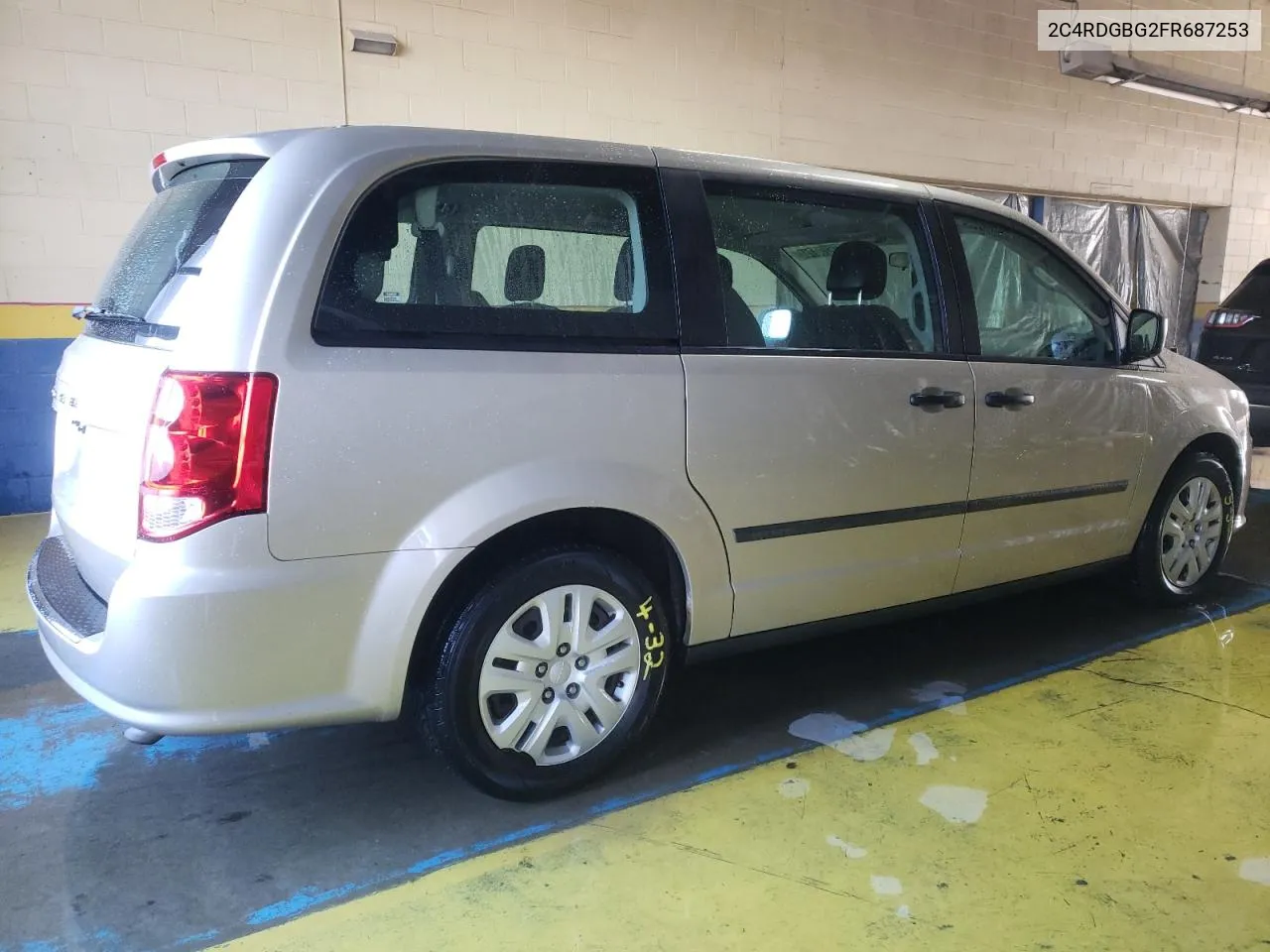 2015 Dodge Grand Caravan Se VIN: 2C4RDGBG2FR687253 Lot: 76280744