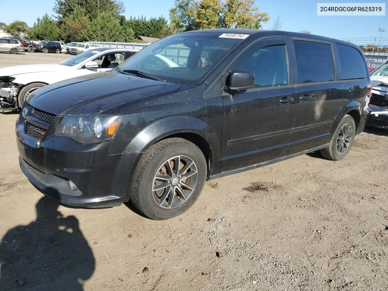 2015 Dodge Grand Caravan Sxt VIN: 2C4RDGCG6FR625319 Lot: 76408754