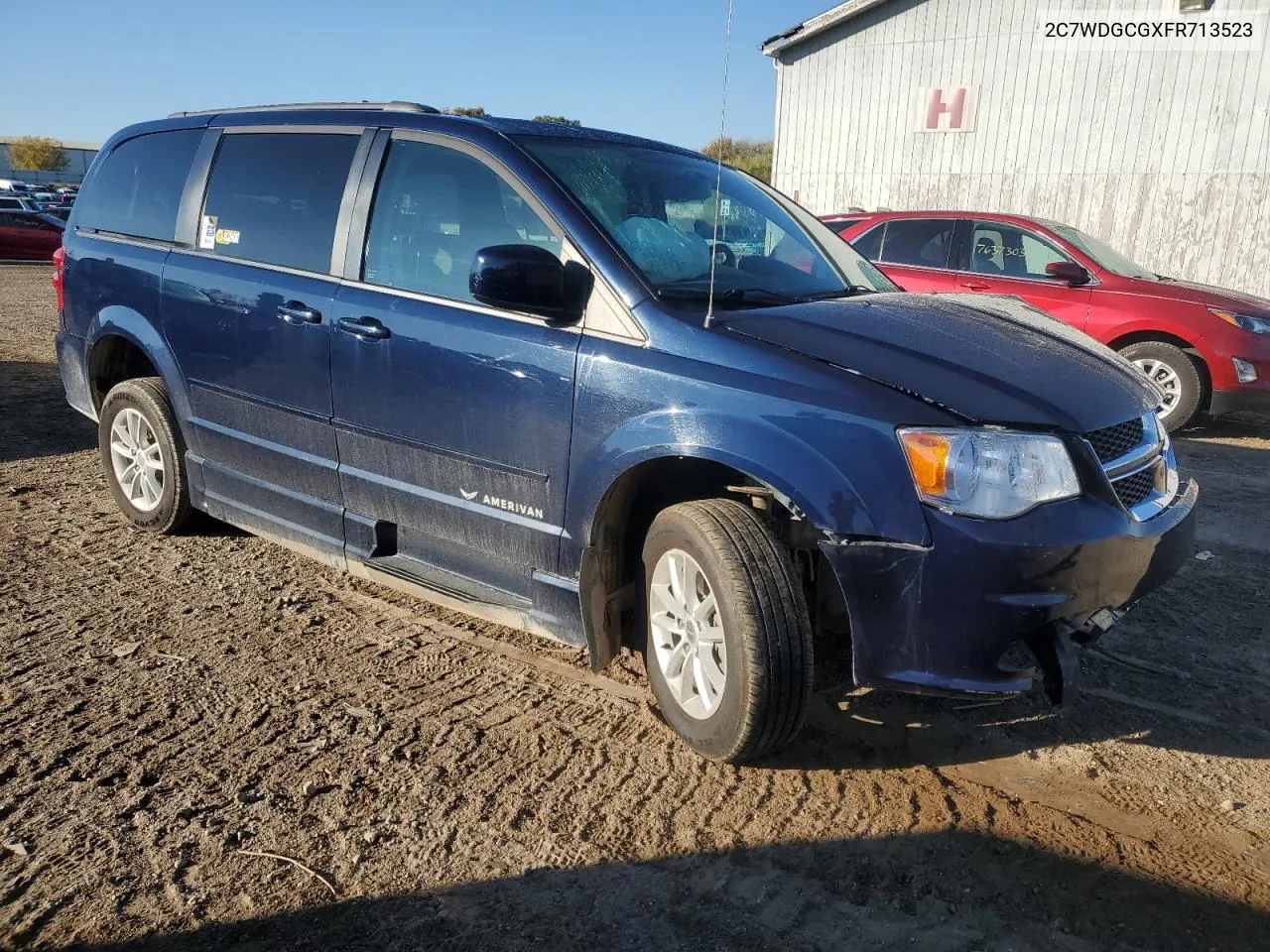 2015 Dodge Grand Caravan Sxt VIN: 2C7WDGCGXFR713523 Lot: 76476384