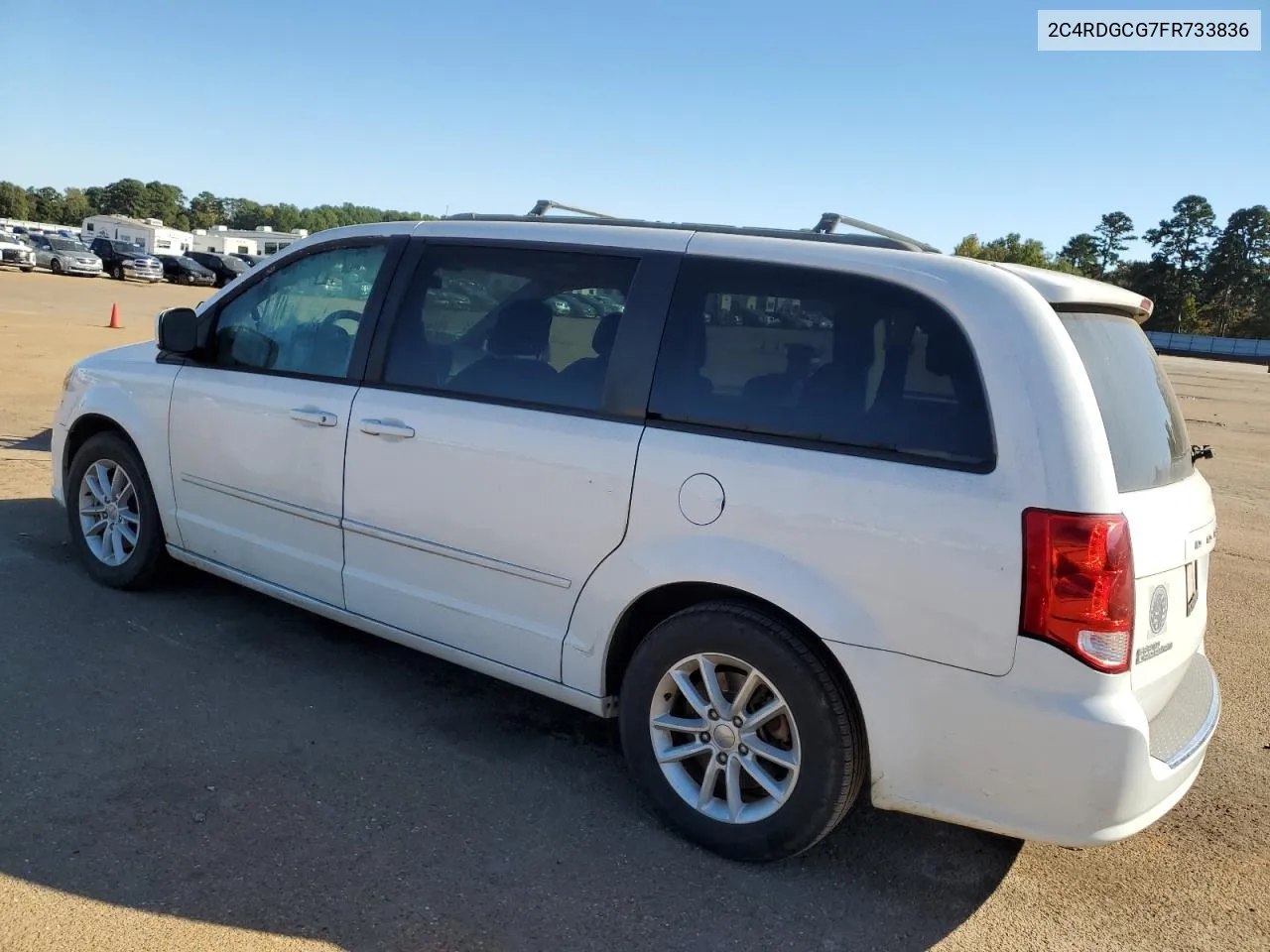 2015 Dodge Grand Caravan Sxt VIN: 2C4RDGCG7FR733836 Lot: 76619344