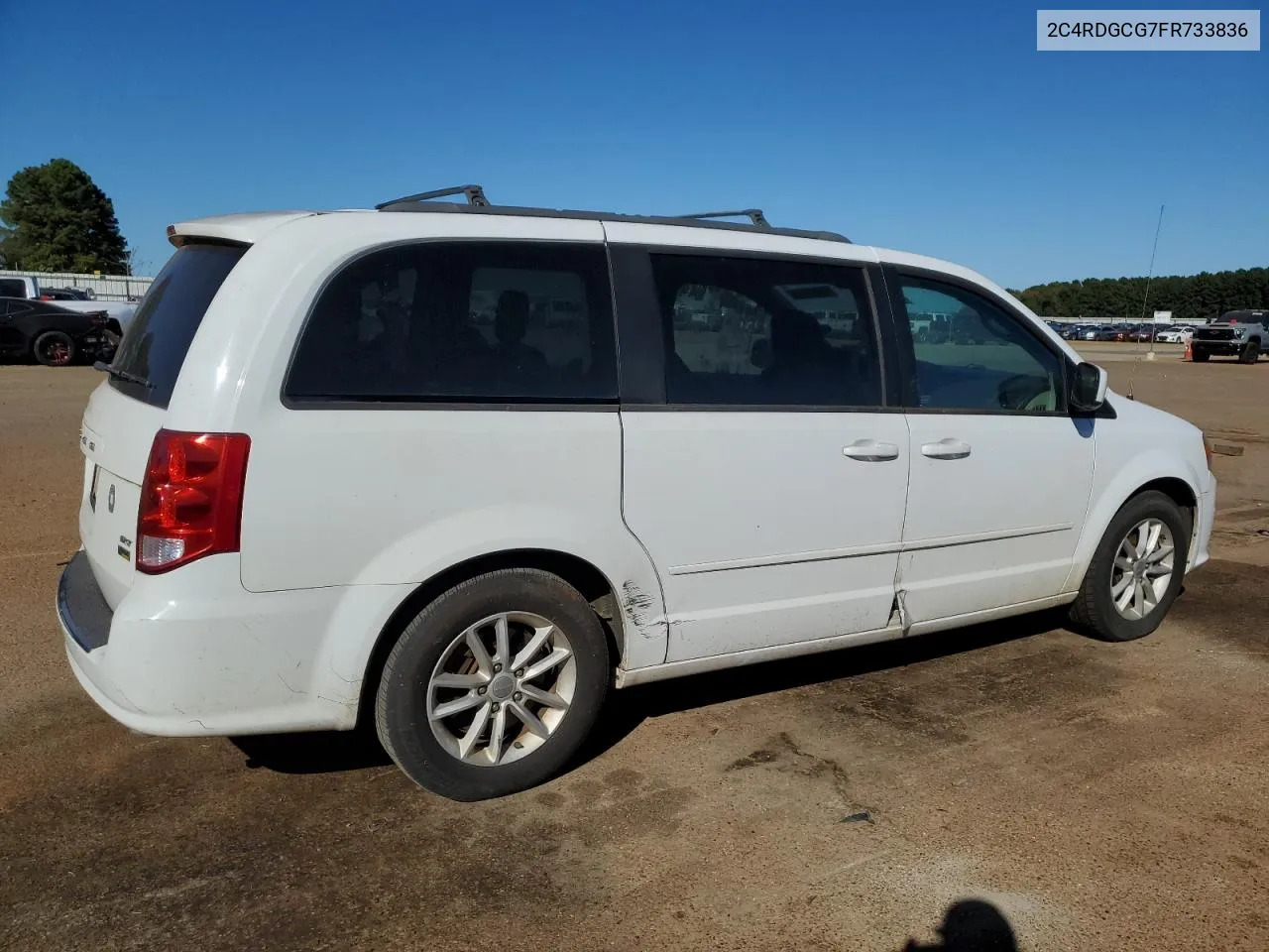 2015 Dodge Grand Caravan Sxt VIN: 2C4RDGCG7FR733836 Lot: 76619344