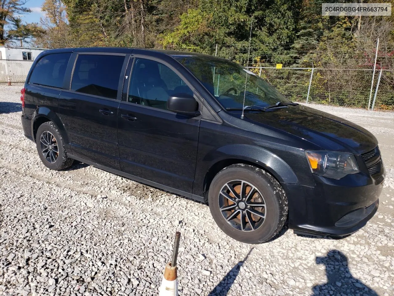 2015 Dodge Grand Caravan Se VIN: 2C4RDGBG4FR663794 Lot: 76692354