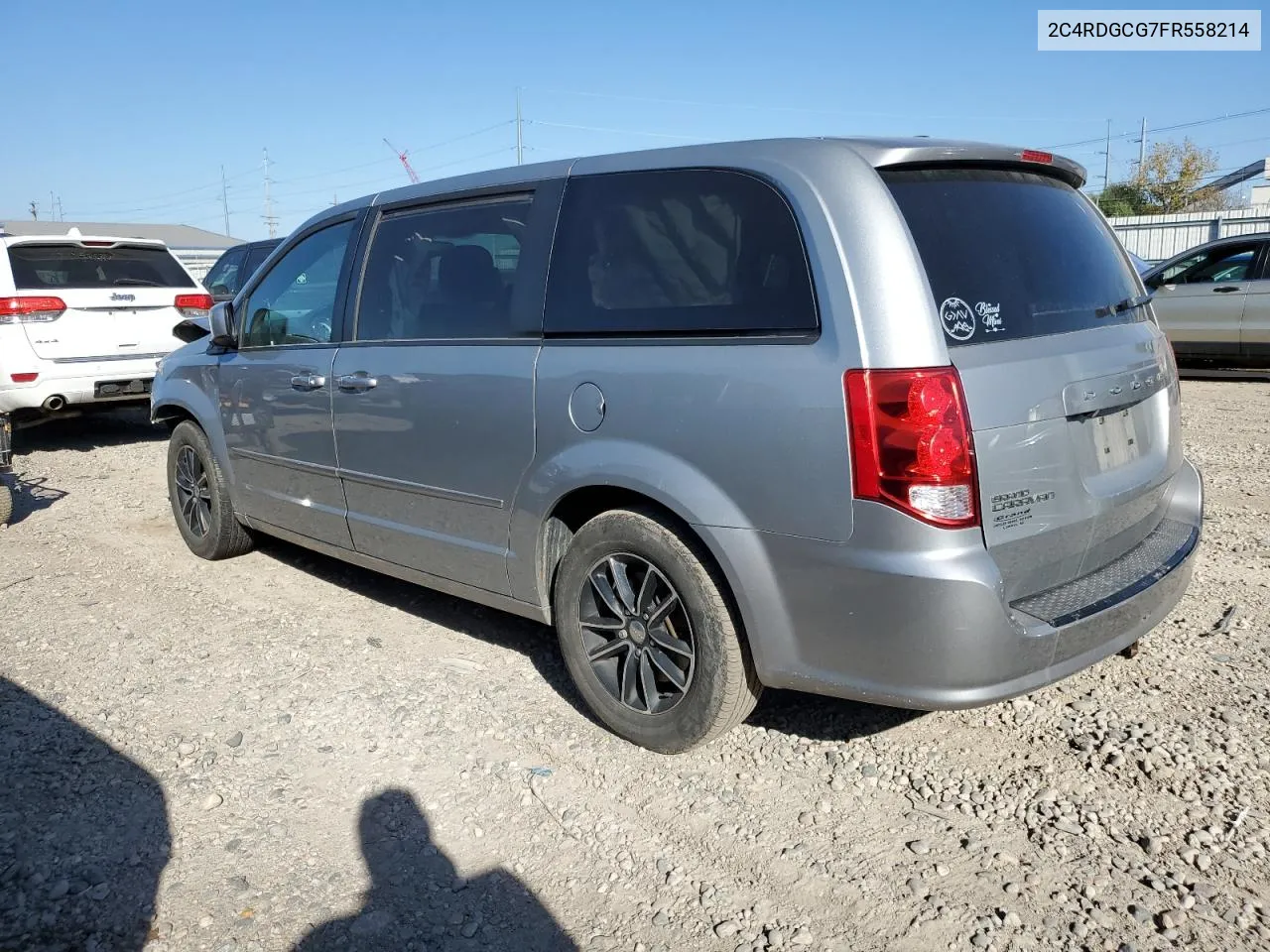 2C4RDGCG7FR558214 2015 Dodge Grand Caravan Sxt