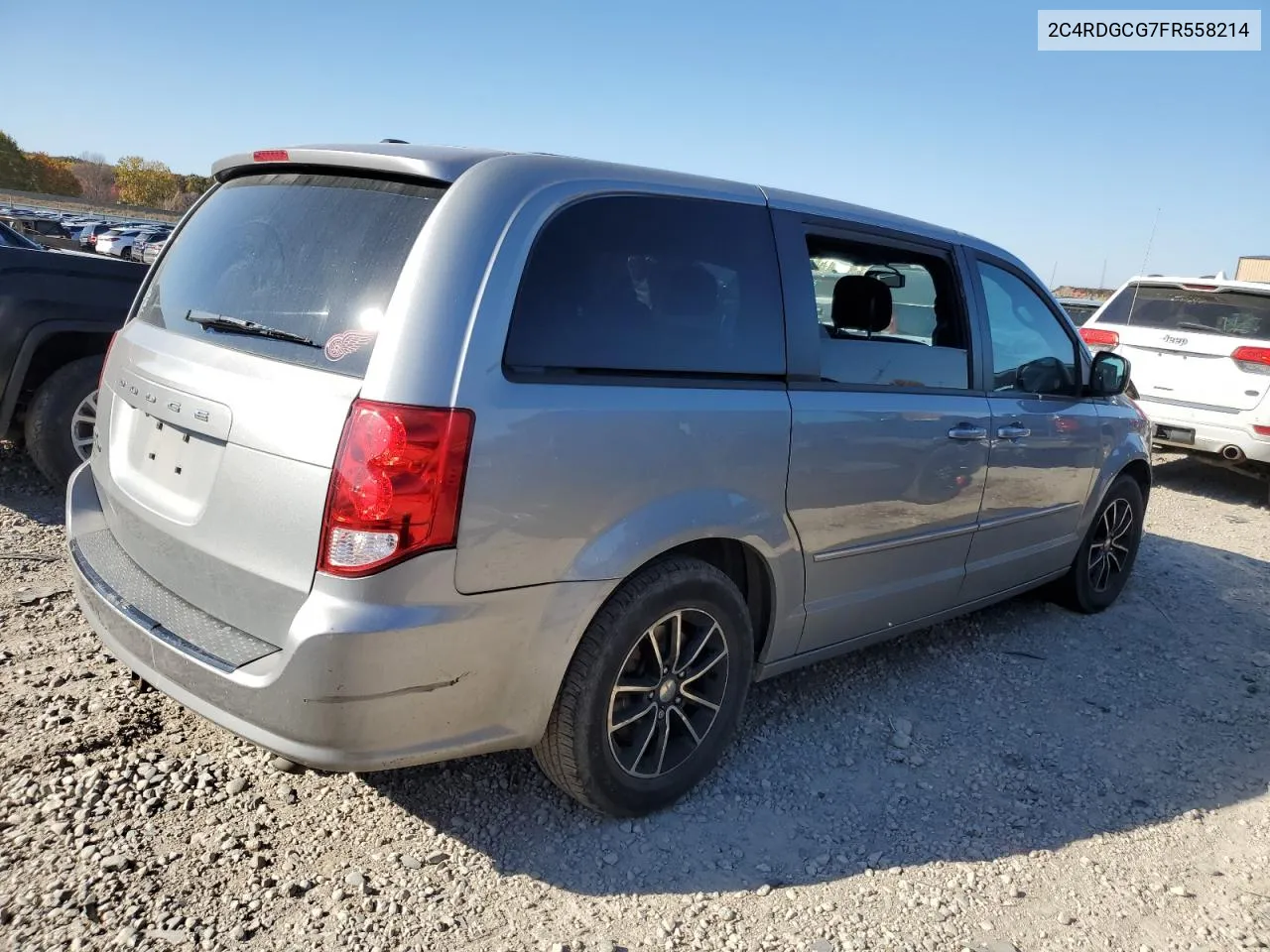 2015 Dodge Grand Caravan Sxt VIN: 2C4RDGCG7FR558214 Lot: 76957834