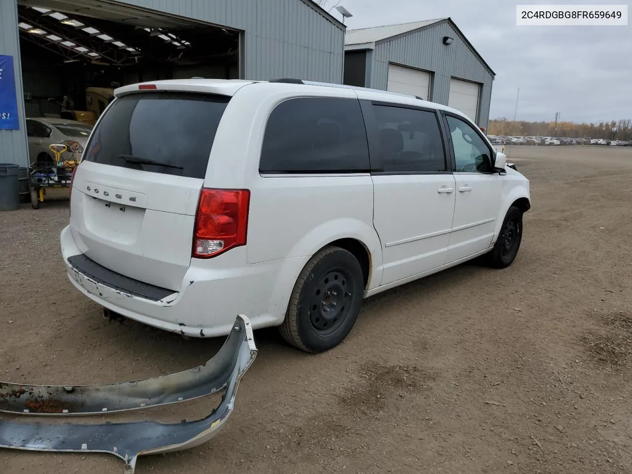 2015 Dodge Grand Caravan Se VIN: 2C4RDGBG8FR659649 Lot: 77169064