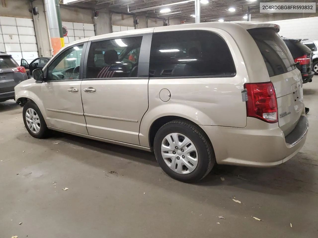 2015 Dodge Grand Caravan Se VIN: 2C4RDGBG8FR593832 Lot: 77396144