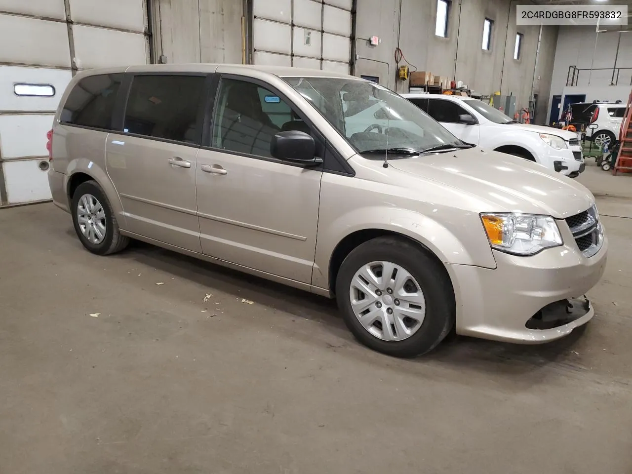 2015 Dodge Grand Caravan Se VIN: 2C4RDGBG8FR593832 Lot: 77396144