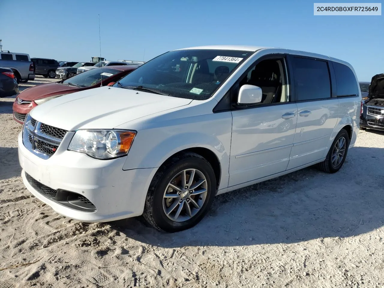 2015 Dodge Grand Caravan Se VIN: 2C4RDGBGXFR725649 Lot: 77841364