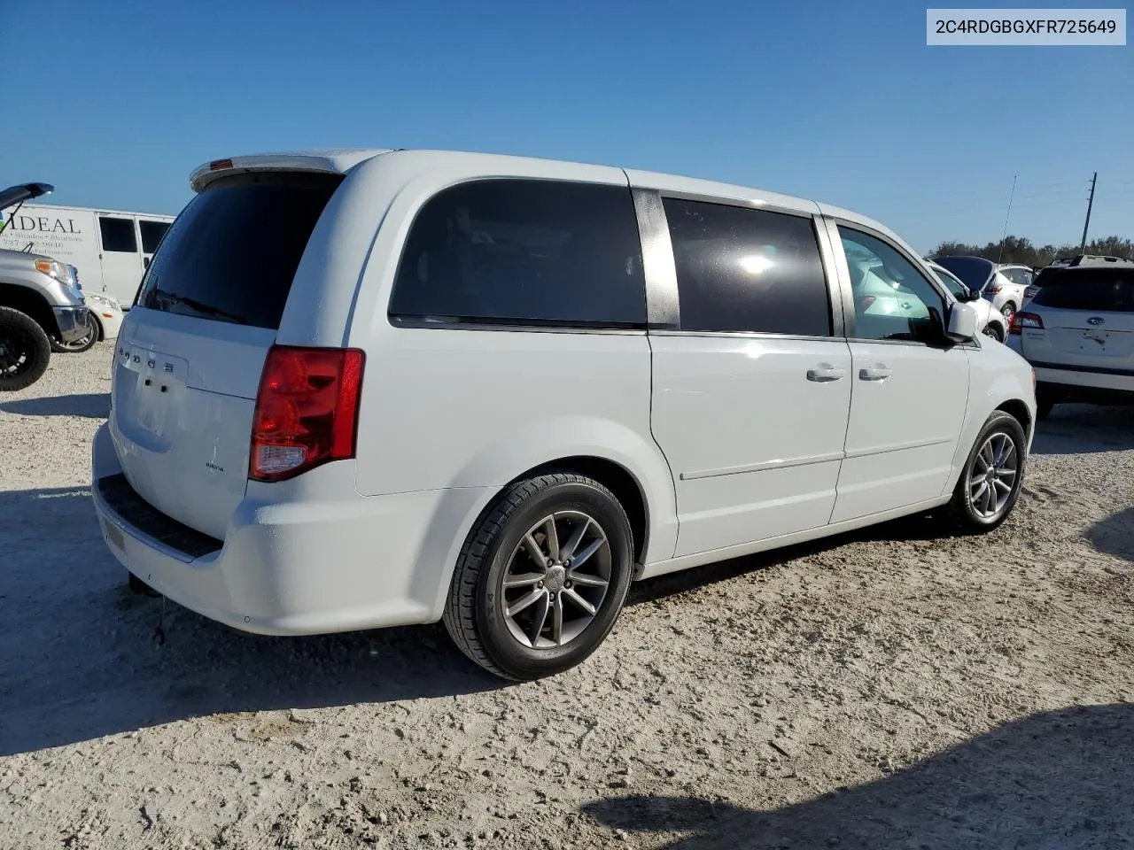 2015 Dodge Grand Caravan Se VIN: 2C4RDGBGXFR725649 Lot: 77841364