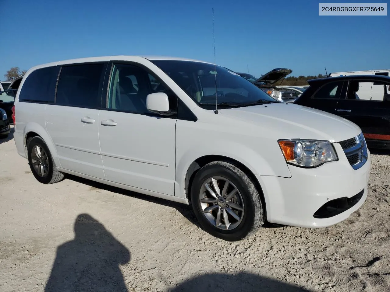 2015 Dodge Grand Caravan Se VIN: 2C4RDGBGXFR725649 Lot: 77841364