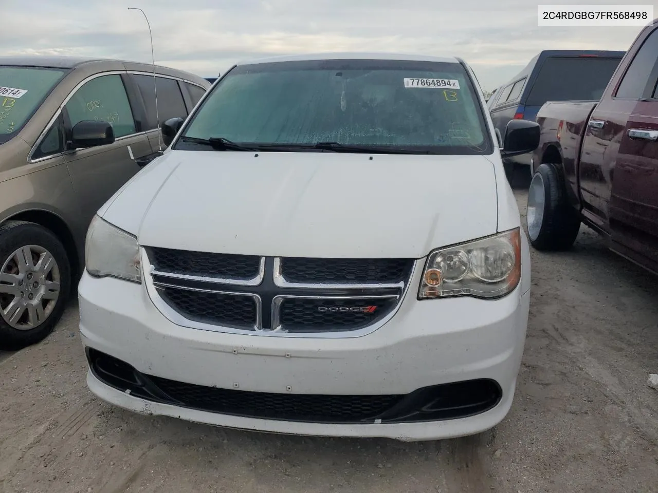 2015 Dodge Grand Caravan Se VIN: 2C4RDGBG7FR568498 Lot: 77864894