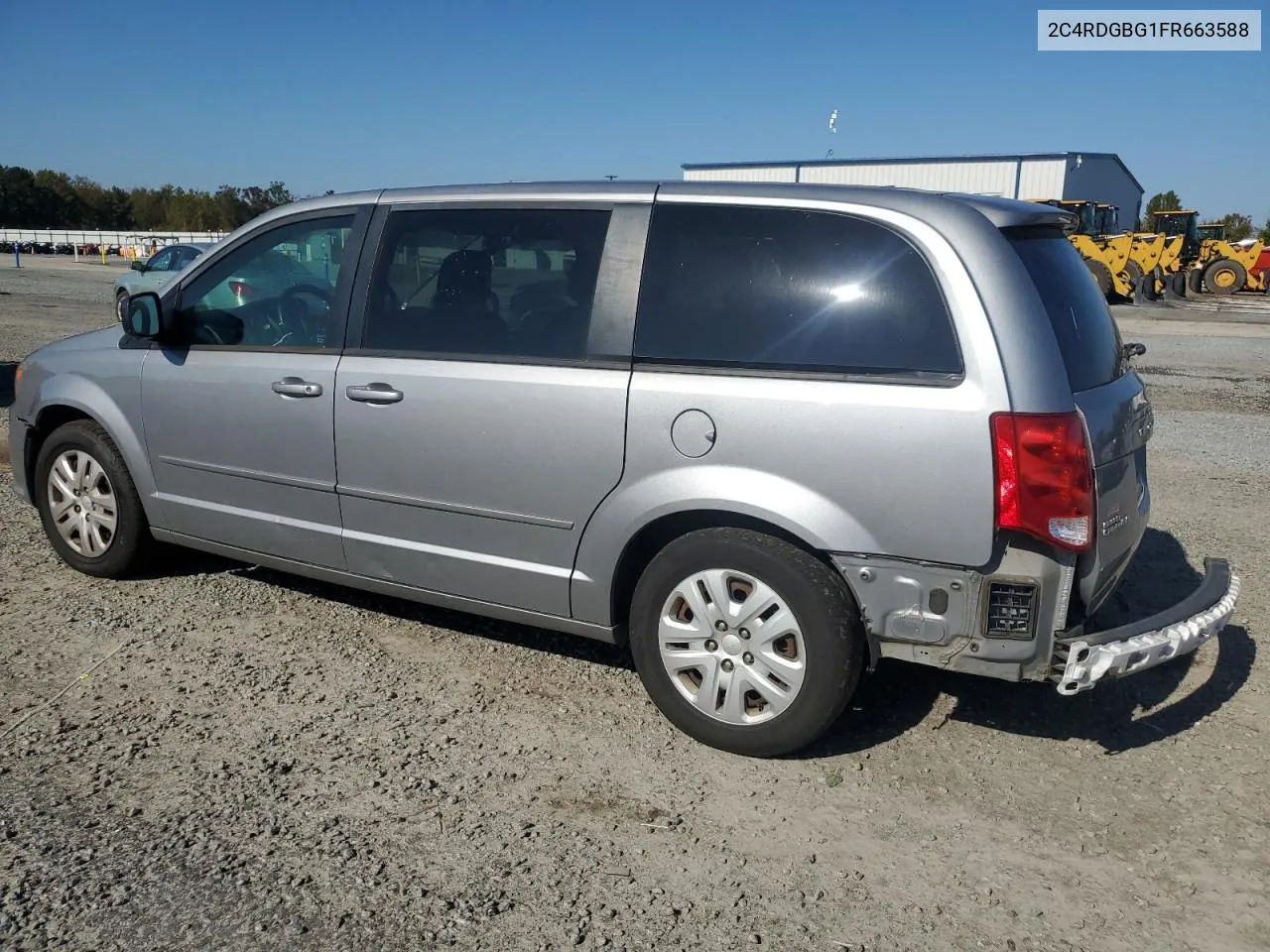 2015 Dodge Grand Caravan Se VIN: 2C4RDGBG1FR663588 Lot: 78008114