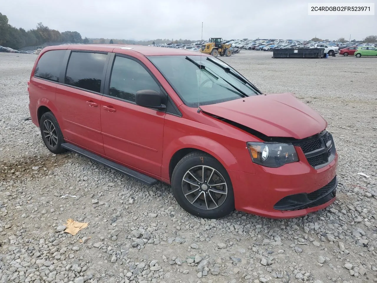 2015 Dodge Grand Caravan Se VIN: 2C4RDGBG2FR523971 Lot: 78021724