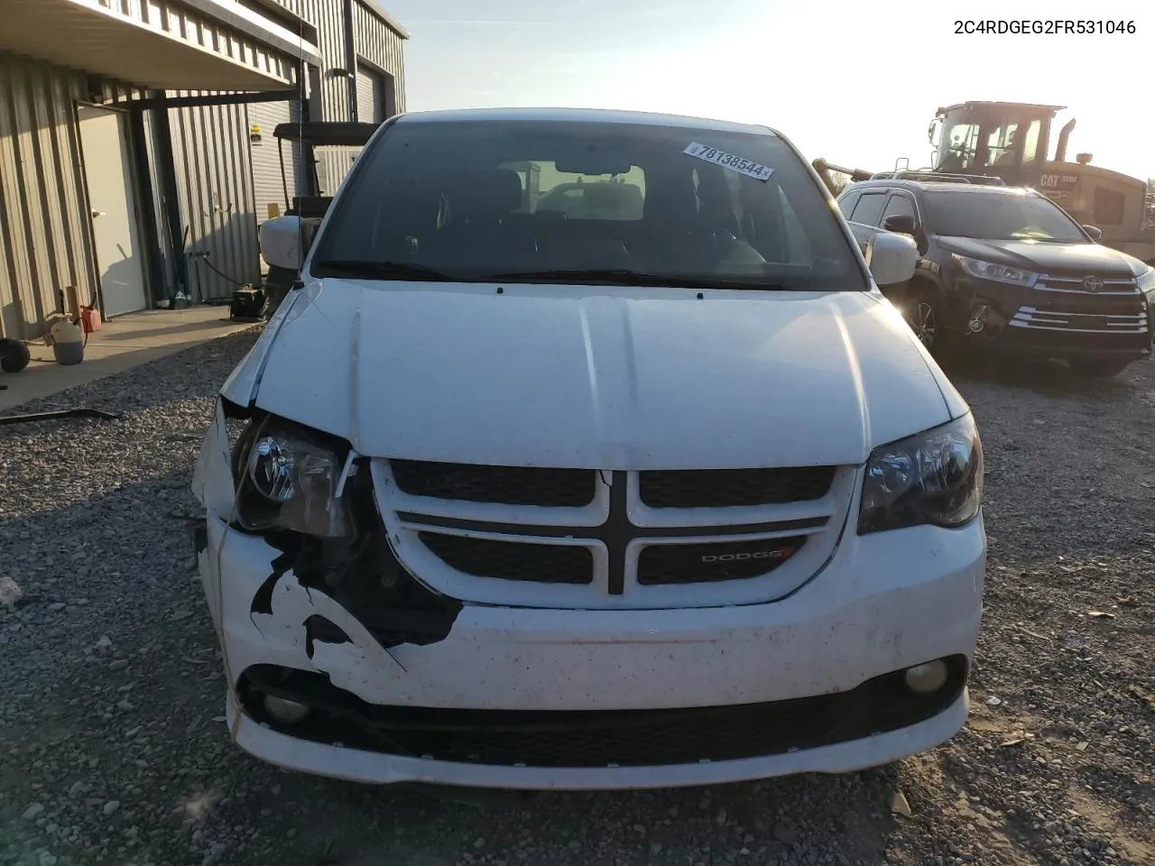 2015 Dodge Grand Caravan R/T VIN: 2C4RDGEG2FR531046 Lot: 78138544