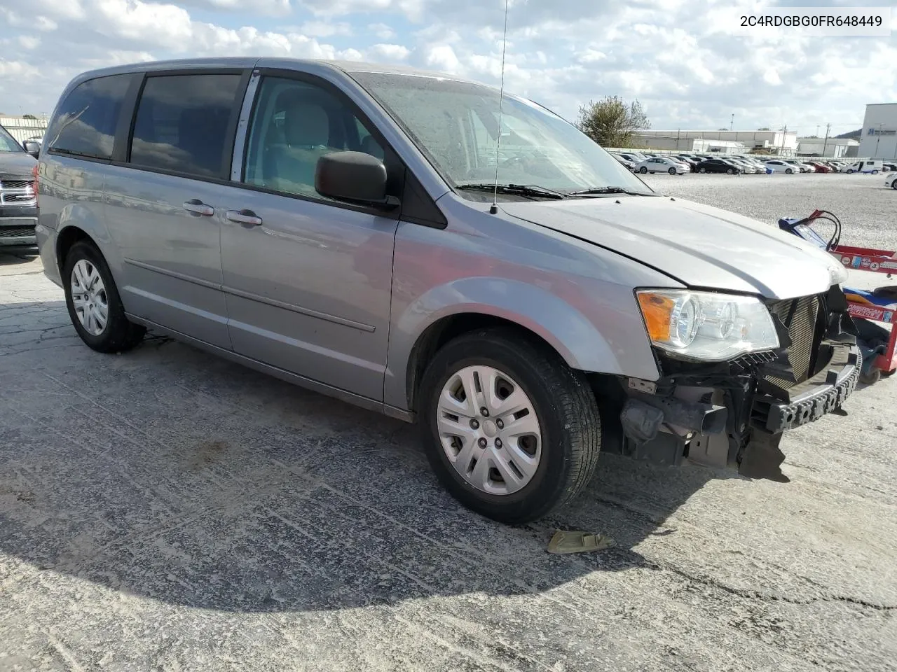 2015 Dodge Grand Caravan Se VIN: 2C4RDGBG0FR648449 Lot: 78189814