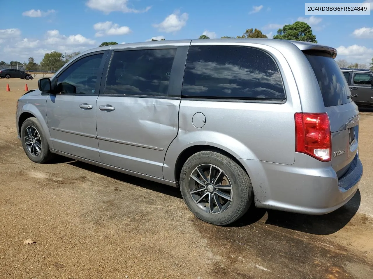 2015 Dodge Grand Caravan Se VIN: 2C4RDGBG6FR624849 Lot: 78454114