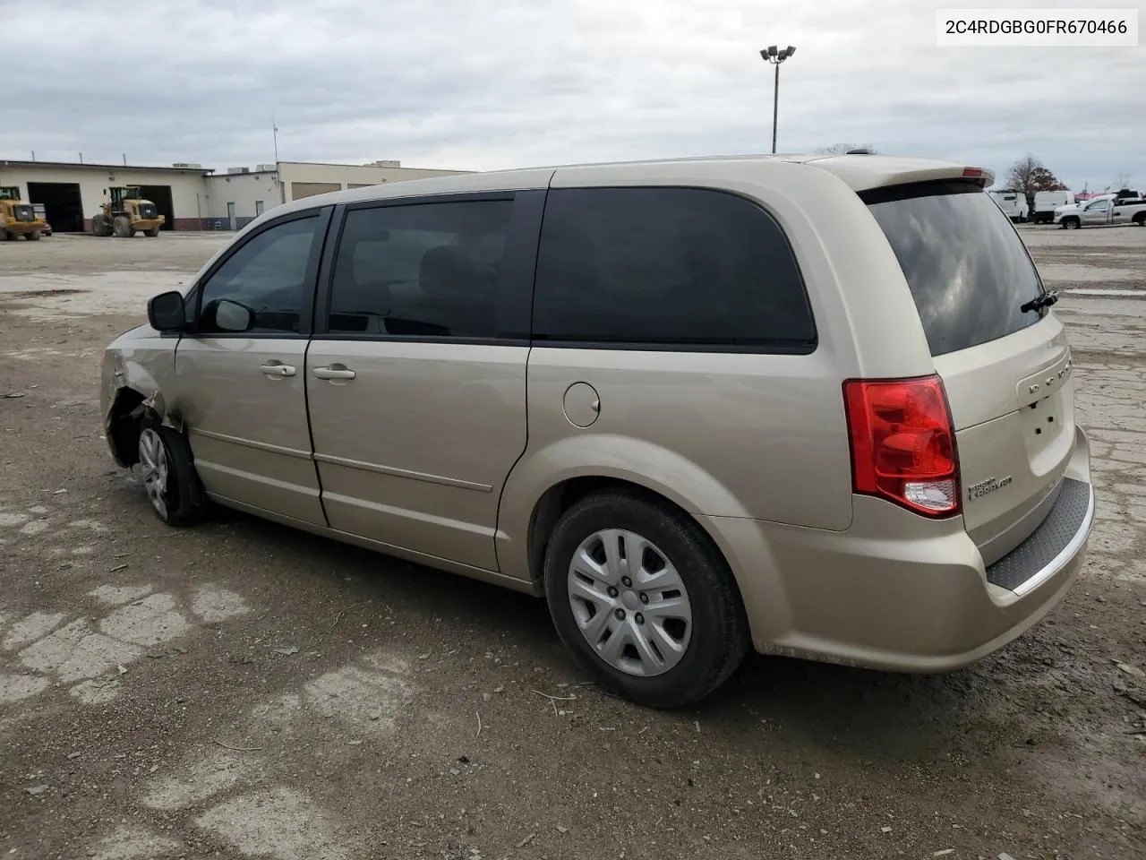 2015 Dodge Grand Caravan Se VIN: 2C4RDGBG0FR670466 Lot: 79065354