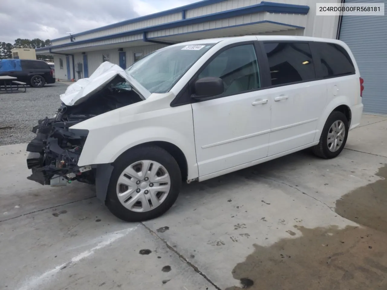 2015 Dodge Grand Caravan Se VIN: 2C4RDGBG0FR568181 Lot: 79130244