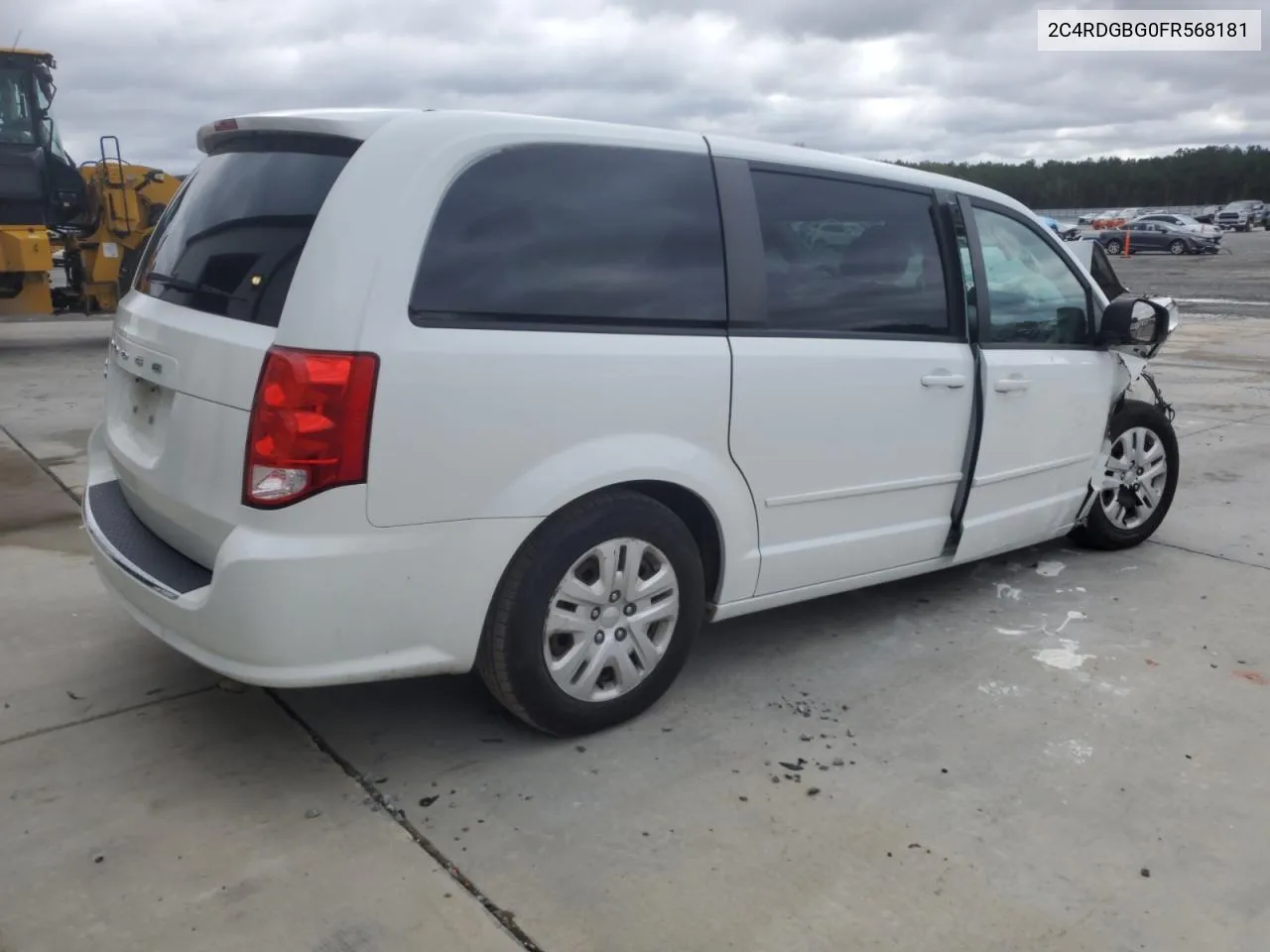 2015 Dodge Grand Caravan Se VIN: 2C4RDGBG0FR568181 Lot: 79130244