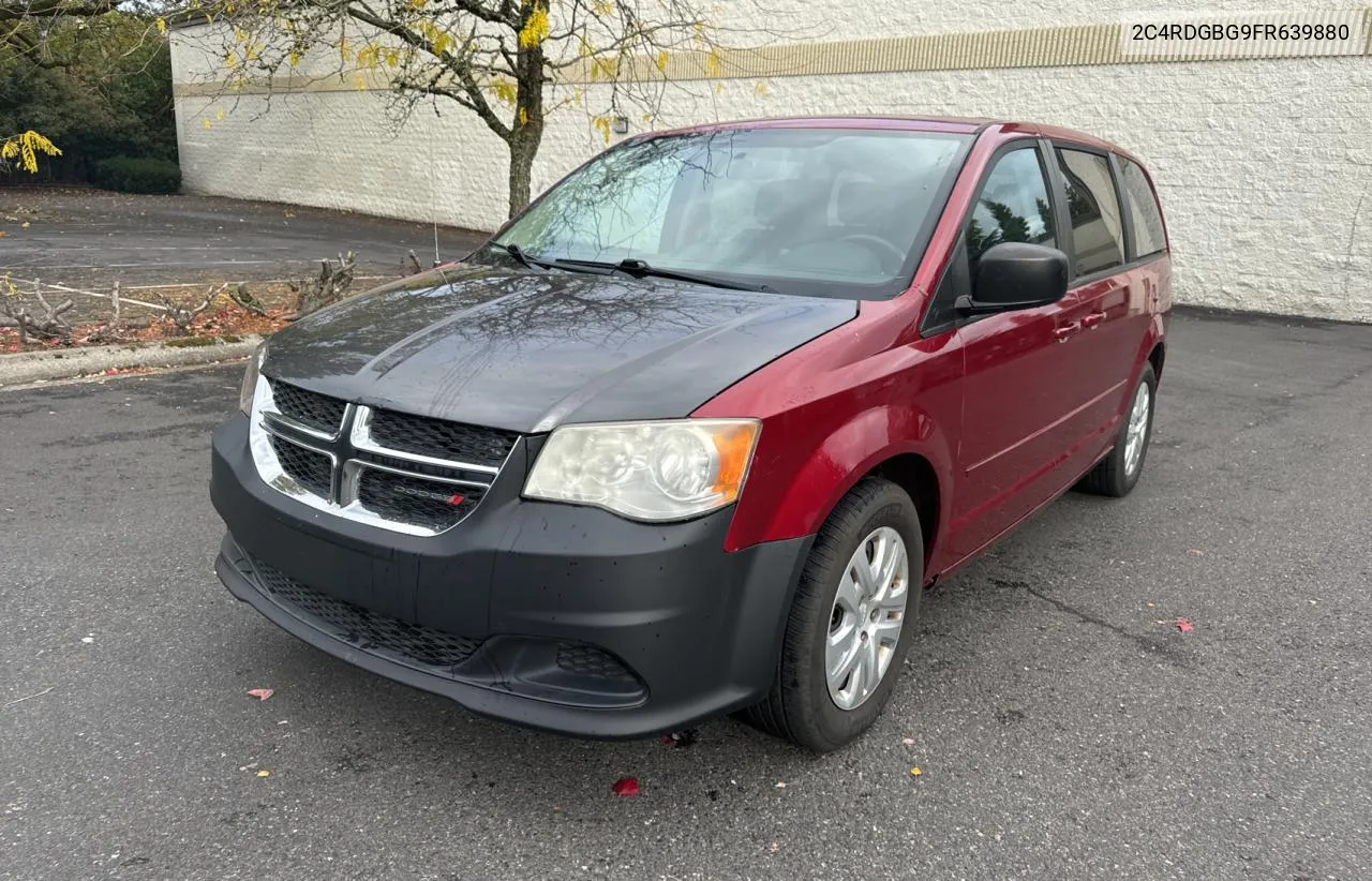 2015 Dodge Grand Caravan Se VIN: 2C4RDGBG9FR639880 Lot: 79312834