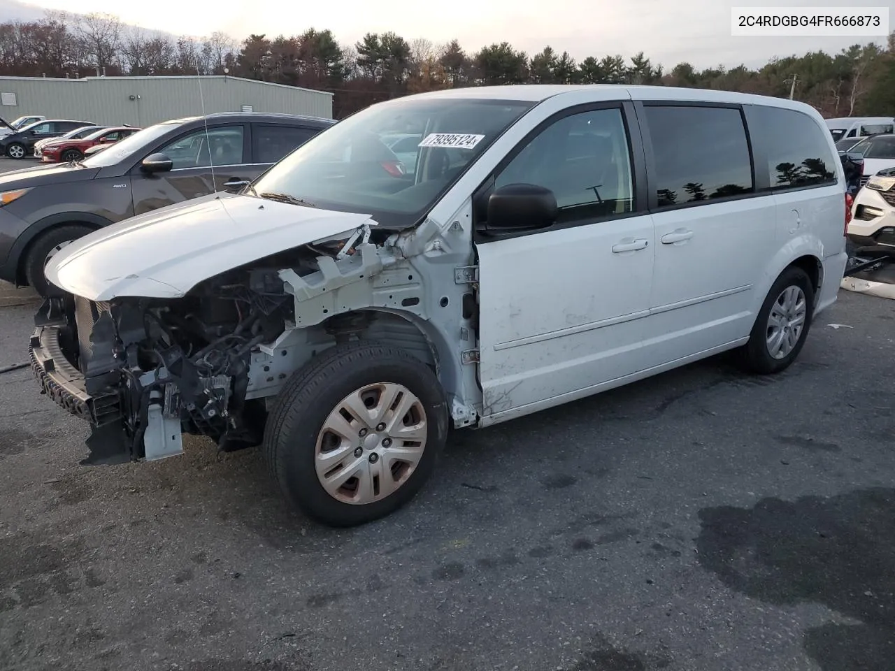 2015 Dodge Grand Caravan Se VIN: 2C4RDGBG4FR666873 Lot: 79395124