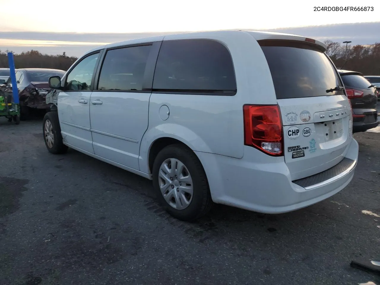 2015 Dodge Grand Caravan Se VIN: 2C4RDGBG4FR666873 Lot: 79395124