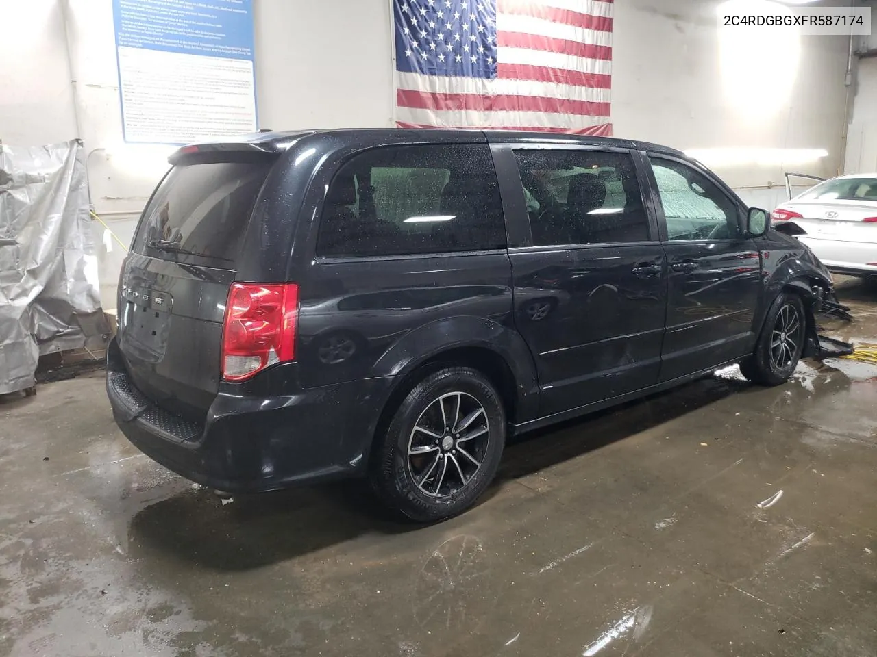 2015 Dodge Grand Caravan Se VIN: 2C4RDGBGXFR587174 Lot: 79431004