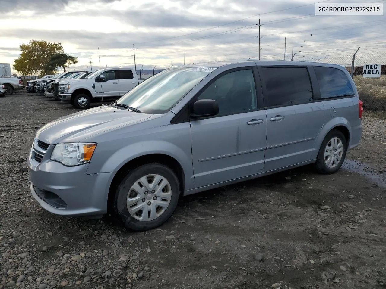 2015 Dodge Grand Caravan Se VIN: 2C4RDGBG2FR729615 Lot: 79459444