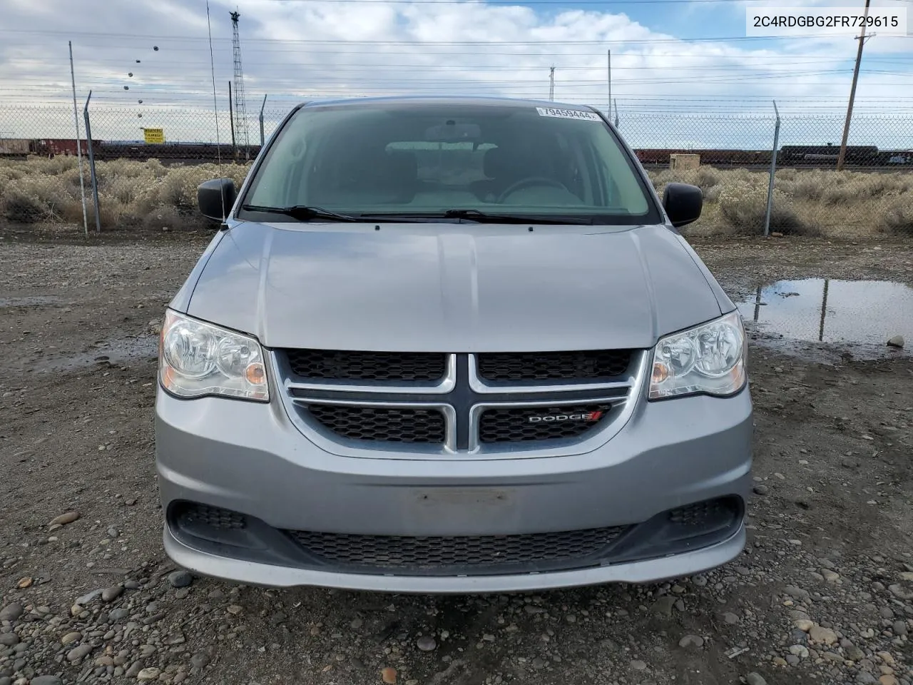 2015 Dodge Grand Caravan Se VIN: 2C4RDGBG2FR729615 Lot: 79459444