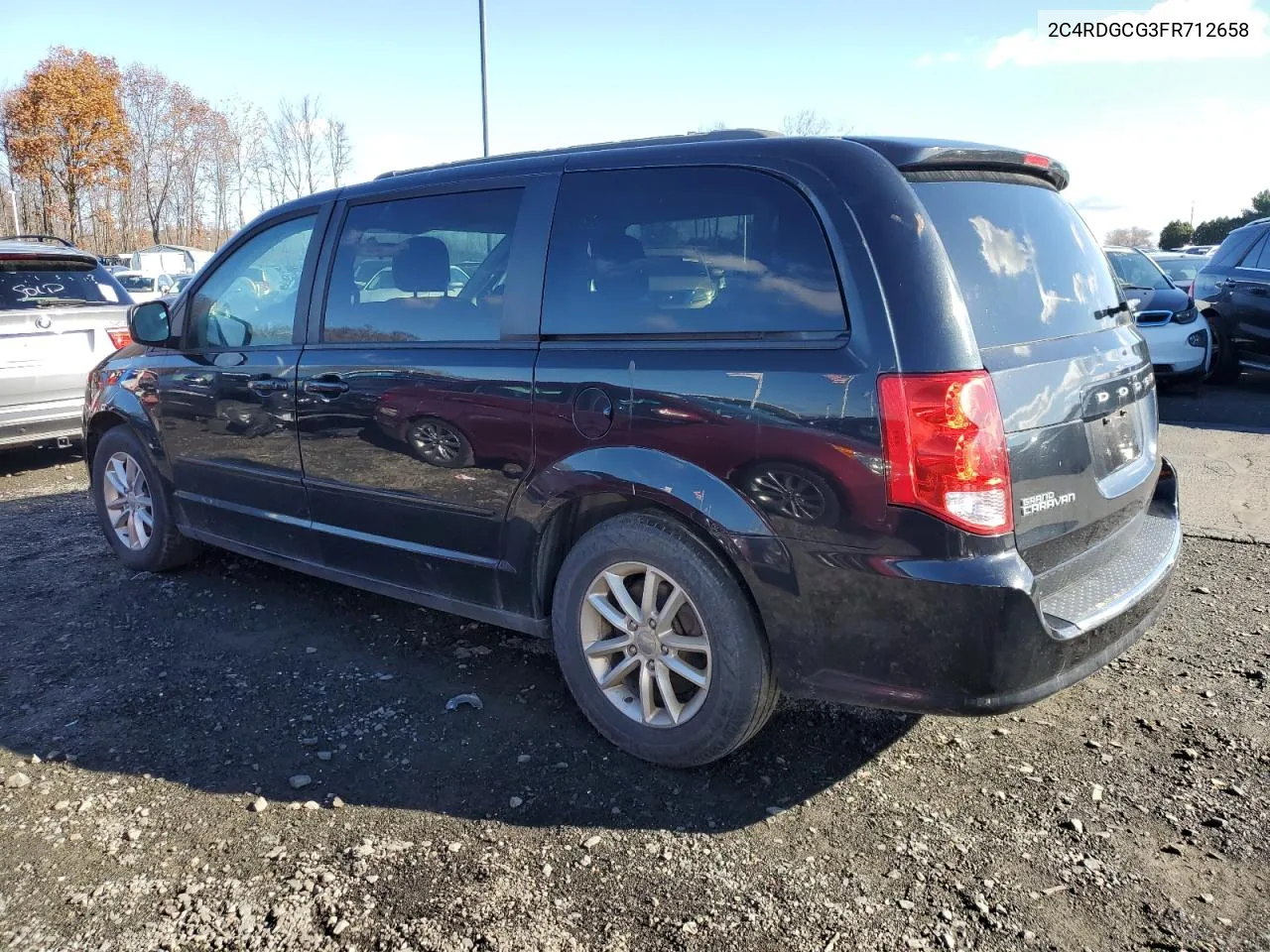 2015 Dodge Grand Caravan Sxt VIN: 2C4RDGCG3FR712658 Lot: 79509664