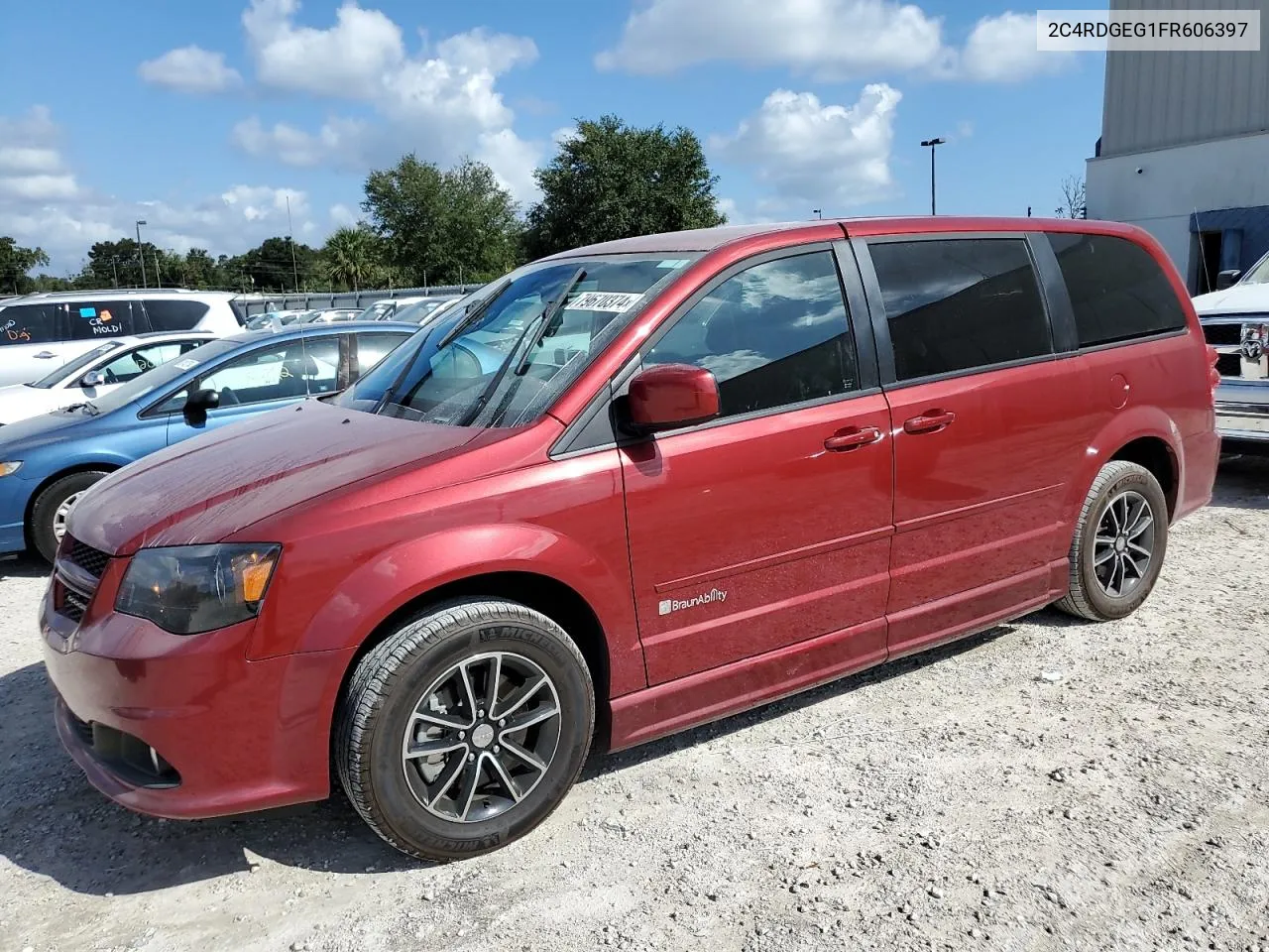 2015 Dodge Grand Caravan R/T VIN: 2C4RDGEG1FR606397 Lot: 79670374