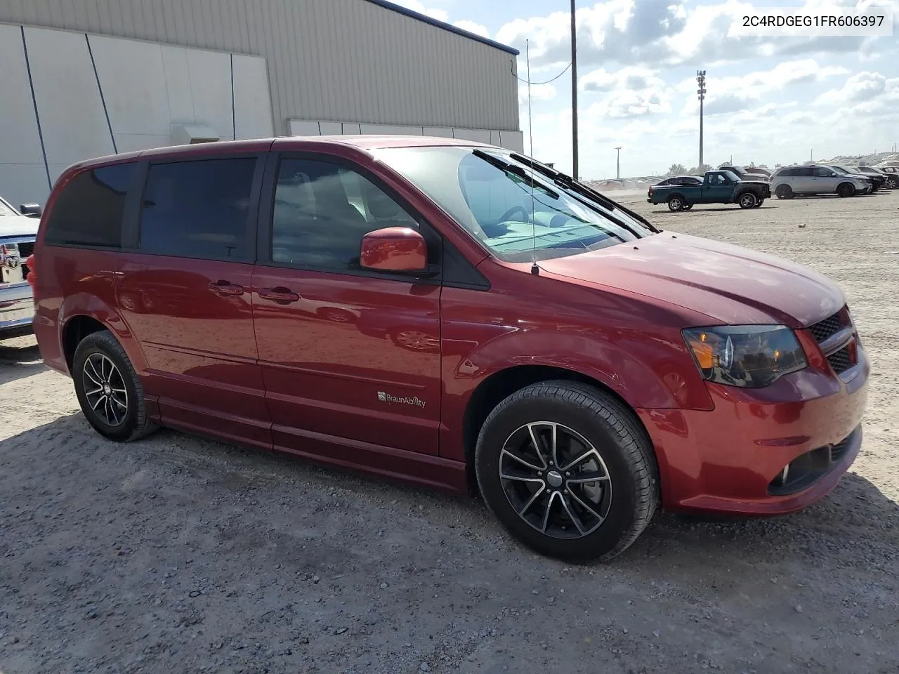 2015 Dodge Grand Caravan R/T VIN: 2C4RDGEG1FR606397 Lot: 79670374