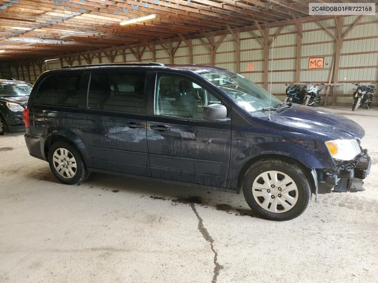 2015 Dodge Grand Caravan Se VIN: 2C4RDGBG1FR722168 Lot: 79822334