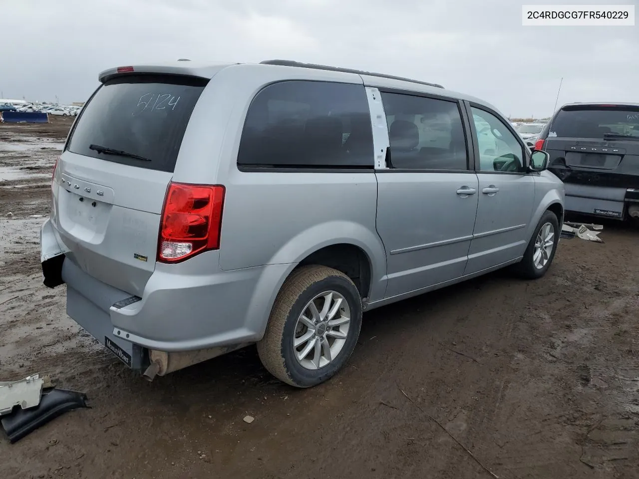 2015 Dodge Grand Caravan Sxt VIN: 2C4RDGCG7FR540229 Lot: 79854854