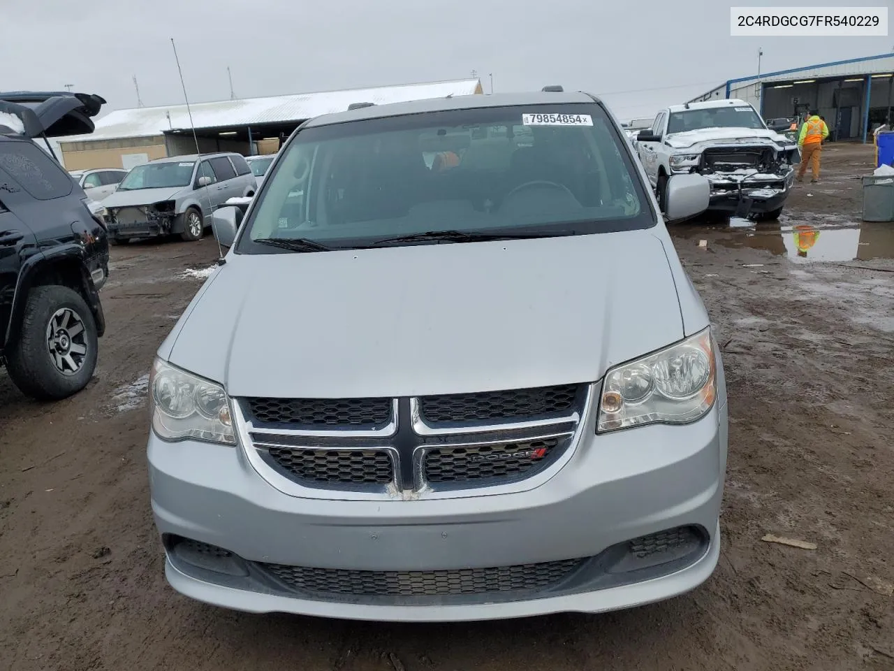 2015 Dodge Grand Caravan Sxt VIN: 2C4RDGCG7FR540229 Lot: 79854854