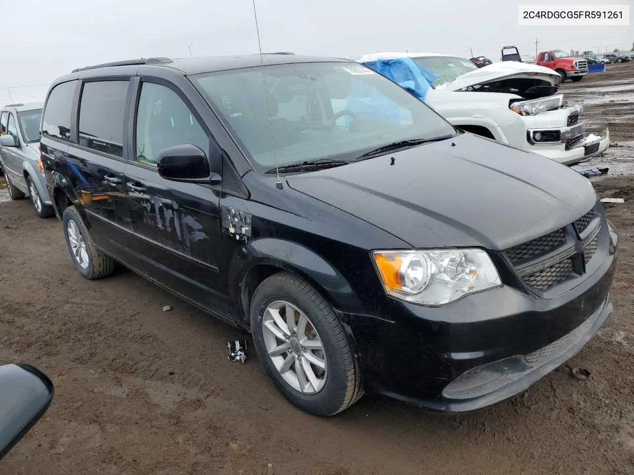 2015 Dodge Grand Caravan Sxt VIN: 2C4RDGCG5FR591261 Lot: 79855144