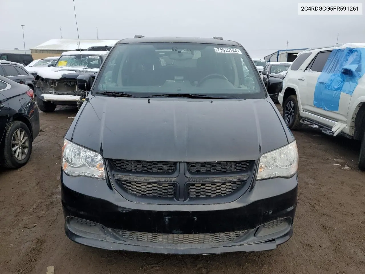 2015 Dodge Grand Caravan Sxt VIN: 2C4RDGCG5FR591261 Lot: 79855144