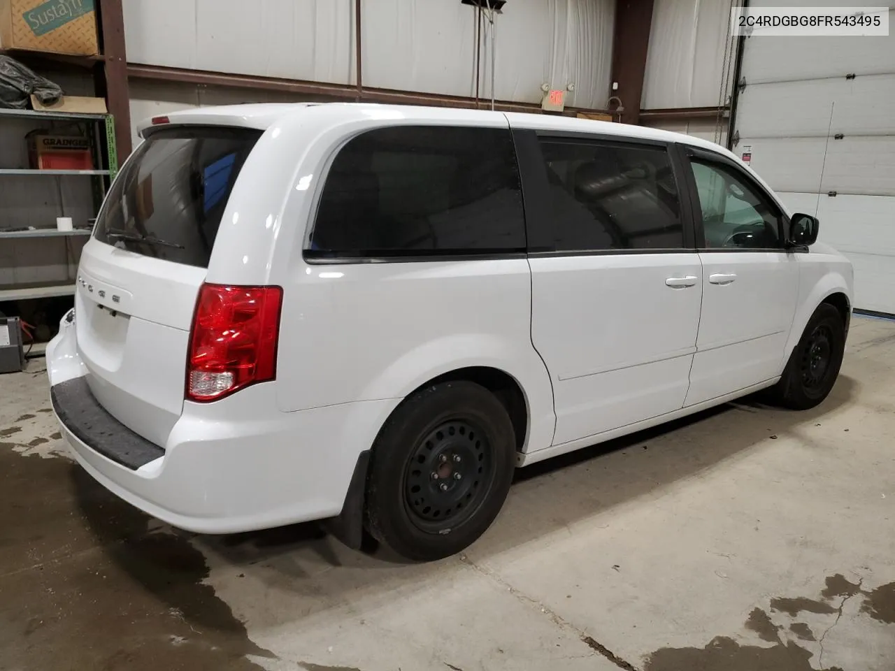 2015 Dodge Grand Caravan Se VIN: 2C4RDGBG8FR543495 Lot: 80256444