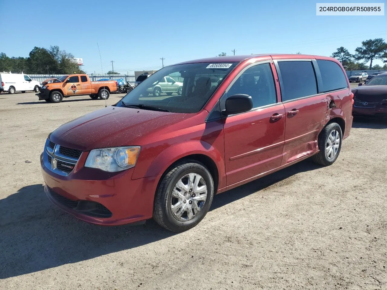 2015 Dodge Grand Caravan Se VIN: 2C4RDGBG6FR508955 Lot: 80508054