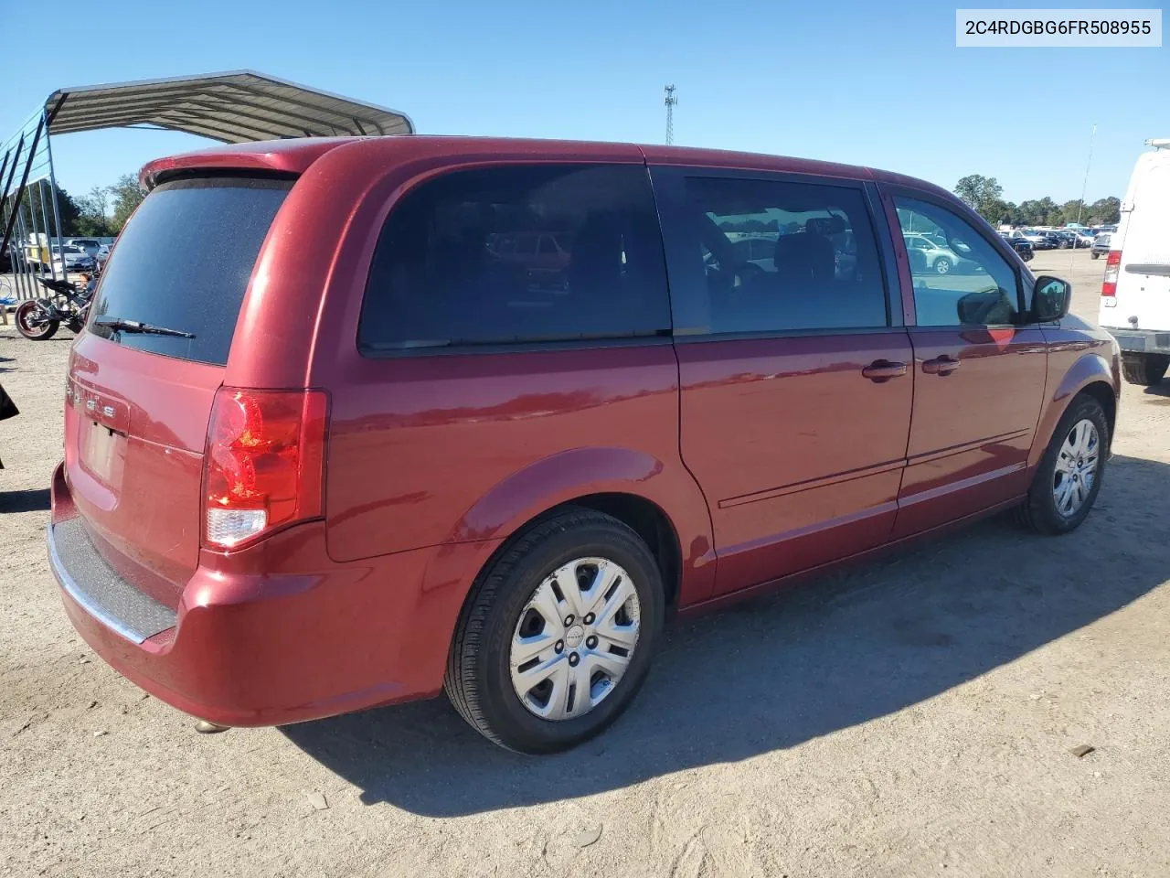 2015 Dodge Grand Caravan Se VIN: 2C4RDGBG6FR508955 Lot: 80508054