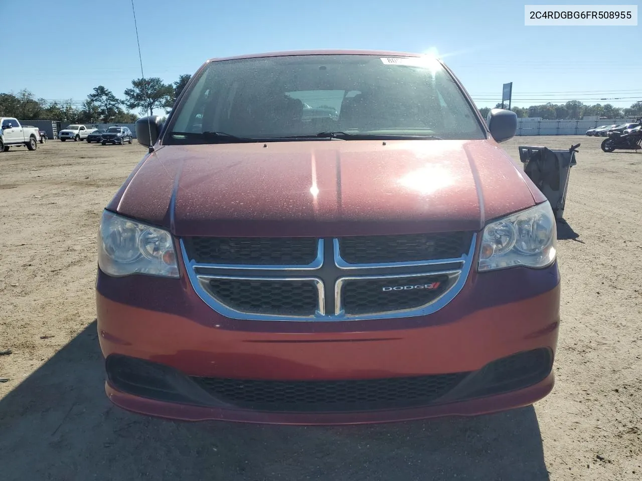 2015 Dodge Grand Caravan Se VIN: 2C4RDGBG6FR508955 Lot: 80508054