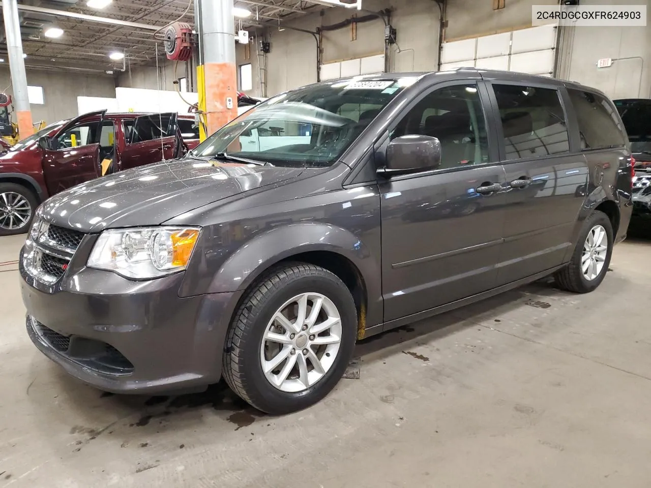 2015 Dodge Grand Caravan Sxt VIN: 2C4RDGCGXFR624903 Lot: 80891204