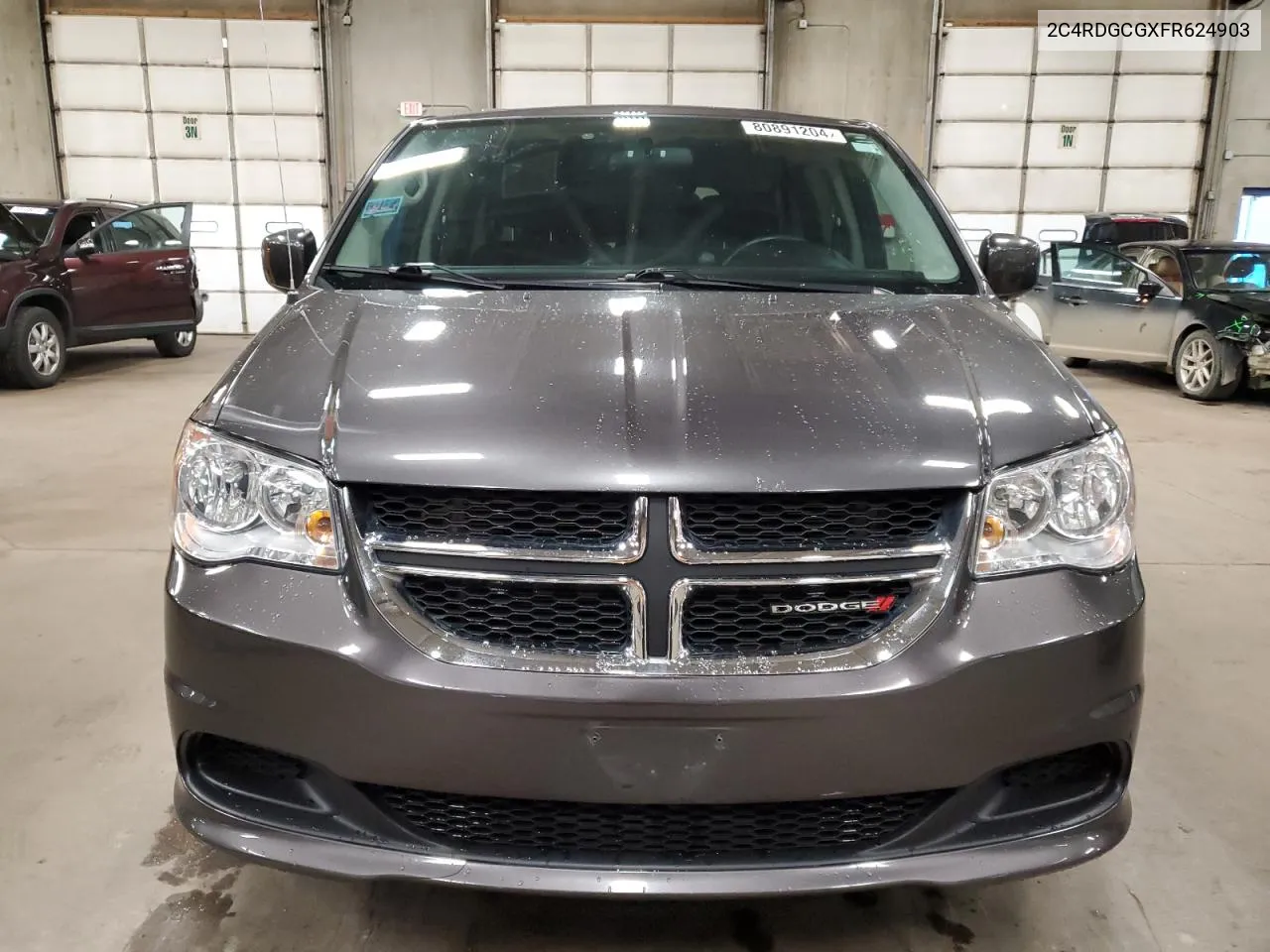 2015 Dodge Grand Caravan Sxt VIN: 2C4RDGCGXFR624903 Lot: 80891204