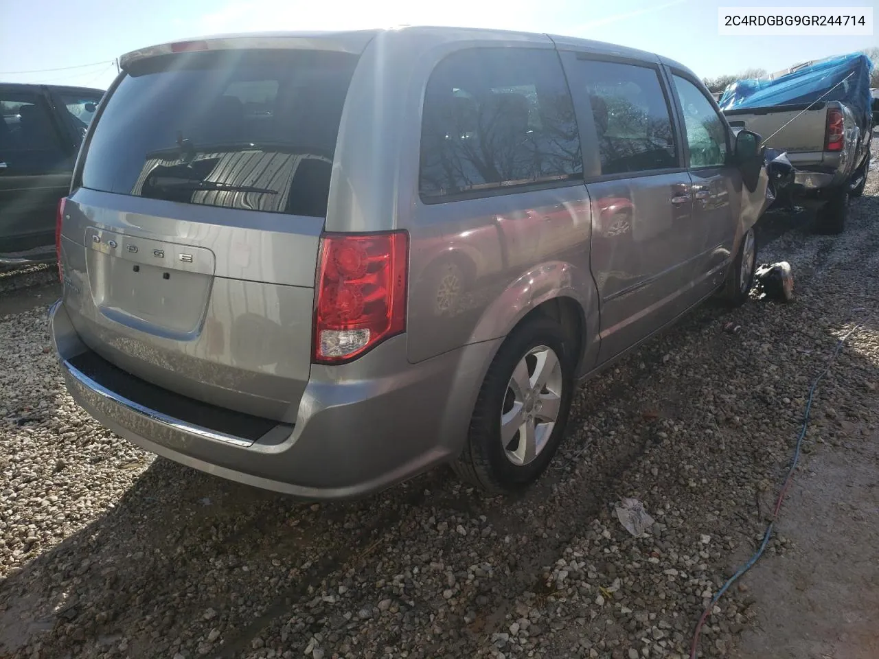 2016 Dodge Grand Caravan Se VIN: 2C4RDGBG9GR244714 Lot: 34295212