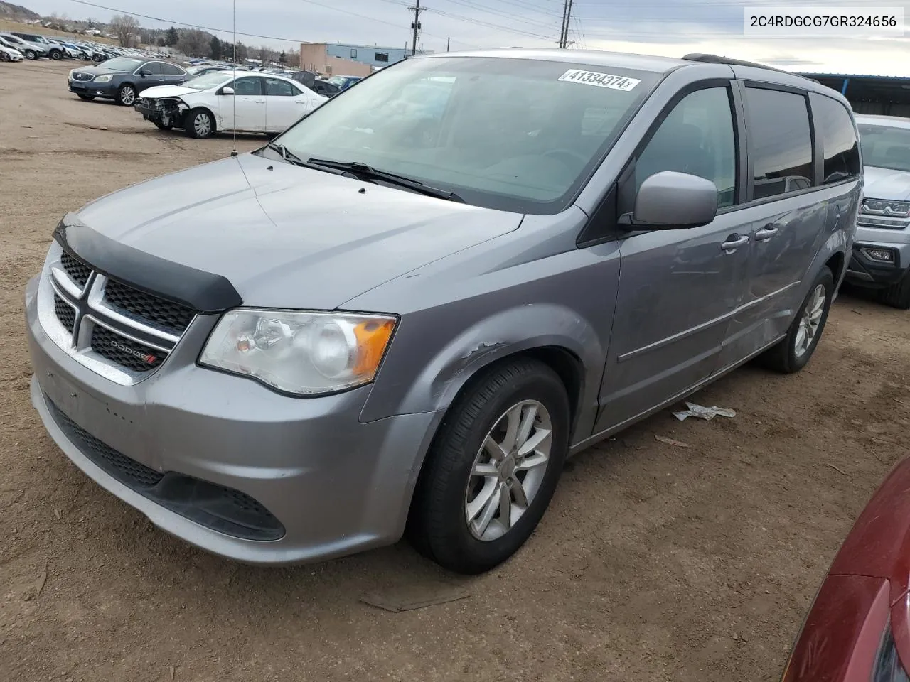 2C4RDGCG7GR324656 2016 Dodge Grand Caravan Sxt