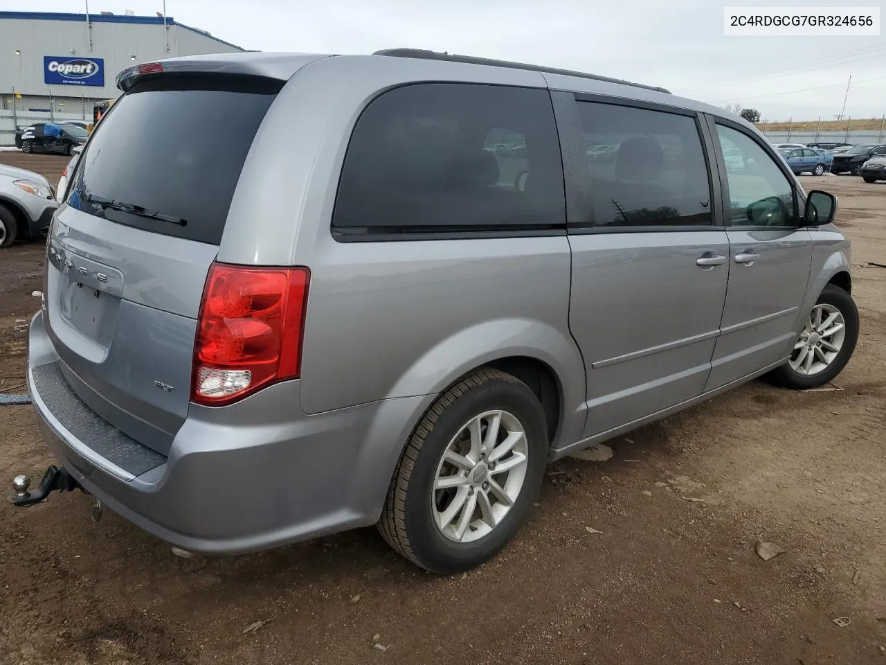 2016 Dodge Grand Caravan Sxt VIN: 2C4RDGCG7GR324656 Lot: 41334374